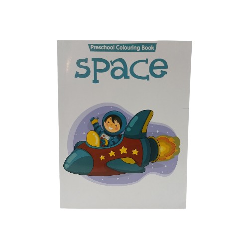 PEGASUS SPACE PRESCHOOL COLOURING BOOK